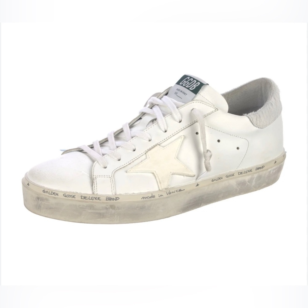Golden Goose unisex’s hi star Leather sneakers size size 11